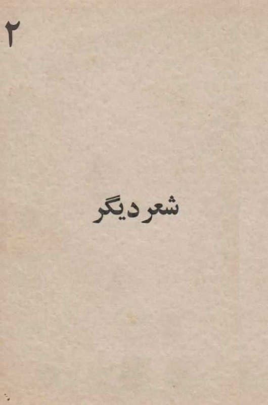 این دو دفتر شعر دیگر از بهترین‌های شعر نو است. شعر دیگر گونه‌ای از شعر نو فارسی‌ست که از سبک شعر موج نو مشتق شده‌ است. دفتر شعر دیگر ۱ در سال ۱۳۴۷ و دفتر شعر دیگر ۲ در سال ۱۳۴۹ منتشر شد. شعر دیگر از مهم‌ترین جریان‌های شعر نو فارسی‌ست که از اواخر دهه‌ی ۴۰شمسی شکل گرفت.