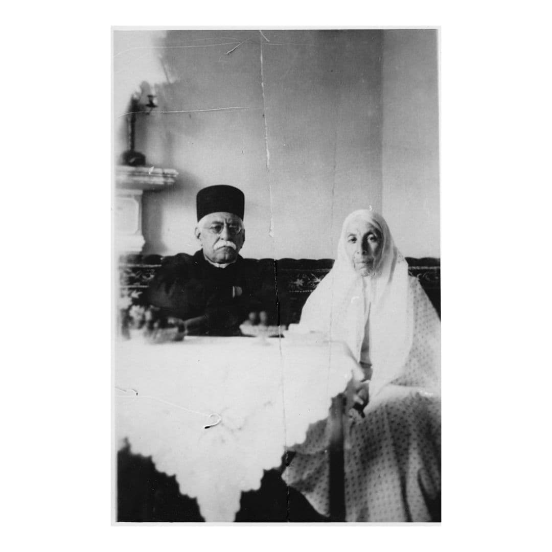 ستاره فرمانفرماییان در توصیف نجم‌السلطنه عمه خود در سن ۸۰سالگی؛ او را زنی مقتدر و سخت‌کوش معرفی می‌کند: «زن مسن و کوچک‌اندامی بود. چادر سیاه بر سر داشت و از در بیرونی وارد اتاق پدرم می‌شد و با حرکت سر جواب تعظیم ما را می‌داد و به سرعت به طرف برادر روانه می‌شد. چهره‌ای سفید داشت با چشمانی درشت و برآمده به رنگ میشی روشن.. با وجود کهولت سن، اما جلد و چابک بود. فکری روشن و گفتاری تند و تا حدی خشن داشت، ولی اغلب شاهزادگان مسن آن دوره آهنگی با تحکم و گفتاری نسبتاً درشت داشتند. در آن سن شخصاً مشغول نظارت بر ساخت ساختمان بیمارستانی بود که به نام بیمارستان نجمیه پای برجاست. زندگانی او ساده و بی‌آلایش بود و ثروتش را با انرژی بسیار و ایمان راسخ صرف ساختن اولین بیمارستان خصوصی و مدرن تهران کرد».

*توضیح عکس:
عبدالحسین میرزا فرمانفرما به همراه خواهرش ملک تاج نجم‌السلطنه (مادر محمد مصدق).